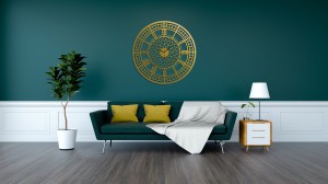 Dekoracyjny zegar wiktoriański, BIG BEN, 60 cm