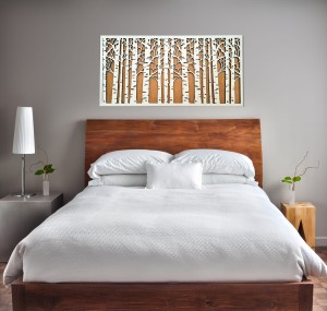 AŻUROWA DEKORACJA ŚCIENNA Z DREWNA, BRZOZY,  DWIE WARSTWY, RUSTYKALNA OZDOBA  NA ŚCIANĘ 