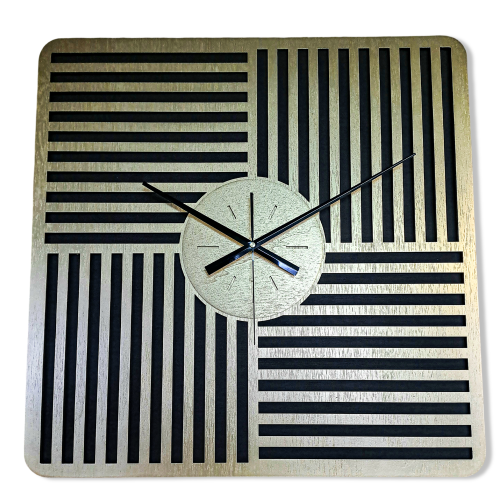 HORLOGE DÉCORATIVE AJOURÉE GÉOMÉTRIQUE (1) (1) (1) (1) (1) (1) (1) (1) (1) (1) (1) (1)