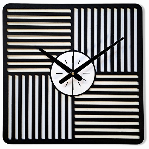 HORLOGE DÉCORATIVE AJOURÉE GÉOMÉTRIQUE (1) (1) (1) (1) (1) (1) (1) (1) (1) (1) (1) (1) (1) (1) (1)