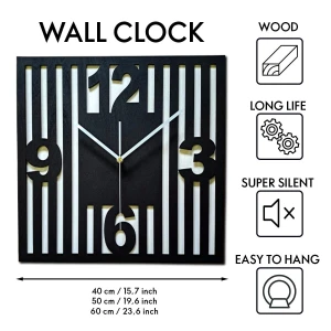HORLOGE DÉCORATIVE AJOURÉE GÉOMÉTRIQUE (1) (1) (1) (1) (1) (1) (1) (1) (1) (1) (1) (1) (1) (1) (1) (1) (1)