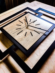 BELLE HORLOGE MURALE DÉCORATIVE AJOURÉE, MANDALA, NOIRE (1) (1) (1) (1) (1) (1) (1) (1) (1) (1) (1) (1)