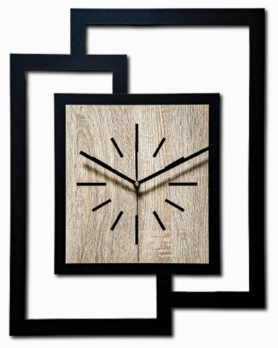 BELLE HORLOGE MURALE DÉCORATIVE AJOURÉE, MANDALA, NOIRE (1) (1) (1) (1) (1) (1) (1) (1) (1) (1) (1) (1)