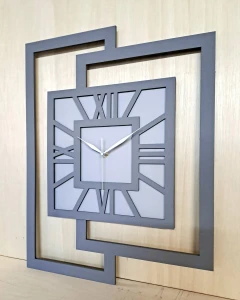 BELLE HORLOGE MURALE DÉCORATIVE AJOURÉE, MANDALA, NOIRE (1) (1) (1) (1) (1) (1) (1) (1) (1) (1) (1) (1)