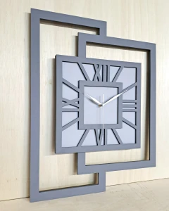 BELLE HORLOGE MURALE DÉCORATIVE AJOURÉE, MANDALA, NOIRE (1) (1) (1) (1) (1) (1) (1) (1) (1) (1) (1) (1)