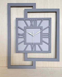 BELLE HORLOGE MURALE DÉCORATIVE AJOURÉE, MANDALA, NOIRE (1) (1) (1) (1) (1) (1) (1) (1) (1) (1) (1) (1)