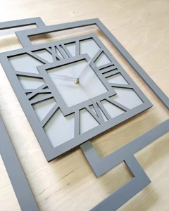 BELLE HORLOGE MURALE DÉCORATIVE AJOURÉE, MANDALA, NOIRE (1) (1) (1) (1) (1) (1) (1) (1) (1) (1) (1) (1)
