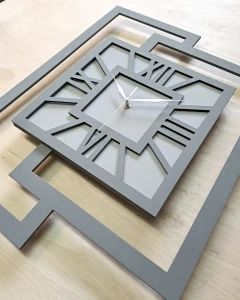 BELLE HORLOGE MURALE DÉCORATIVE AJOURÉE, MANDALA, NOIRE (1) (1) (1) (1) (1) (1) (1) (1) (1) (1) (1) (1)