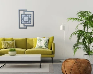 BELLE HORLOGE MURALE DÉCORATIVE AJOURÉE, MANDALA, NOIRE (1) (1) (1) (1) (1) (1) (1) (1) (1) (1) (1) (1)