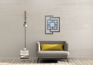 BELLE HORLOGE MURALE DÉCORATIVE AJOURÉE, MANDALA, NOIRE (1) (1) (1) (1) (1) (1) (1) (1) (1) (1) (1) (1)