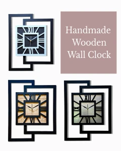 BELLE HORLOGE MURALE DÉCORATIVE AJOURÉE, MANDALA, NOIRE (1) (1) (1) (1) (1) (1) (1) (1) (1) (1) (1) (1)