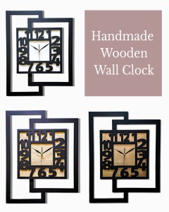 BELLE HORLOGE MURALE DÉCORATIVE AJOURÉE, MANDALA, NOIRE (1) (1) (1) (1) (1) (1) (1) (1) (1) (1) (1) (1) (1)