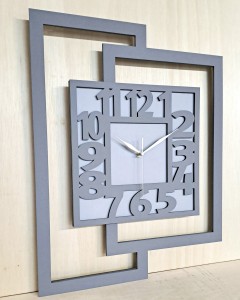 BELLE HORLOGE MURALE DÉCORATIVE AJOURÉE, MANDALA, NOIRE (1) (1) (1) (1) (1) (1) (1) (1) (1) (1) (1) (1) (1)