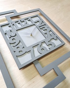 BELLE HORLOGE MURALE DÉCORATIVE AJOURÉE, MANDALA, NOIRE (1) (1) (1) (1) (1) (1) (1) (1) (1) (1) (1) (1) (1)