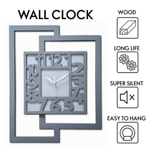 BELLE HORLOGE MURALE DÉCORATIVE AJOURÉE, MANDALA, NOIRE (1) (1) (1) (1) (1) (1) (1) (1) (1) (1) (1) (1) (1)