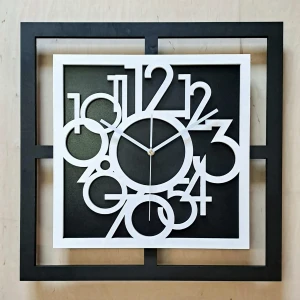 BELLE HORLOGE MURALE DÉCORATIVE AJOURÉE, MANDALA, NOIRE (1) (1) (1) (1) (1) (1) (1) (1) (1) (1) (1) (1) (1) (1) (1)