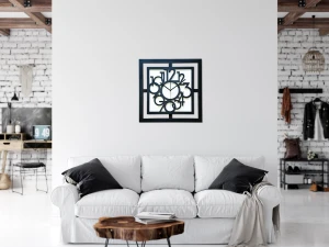 BELLE HORLOGE MURALE DÉCORATIVE AJOURÉE, MANDALA, NOIRE (1) (1) (1) (1) (1) (1) (1) (1) (1) (1) (1) (1) (1) (1) (1) (1)