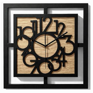 BELLE HORLOGE MURALE DÉCORATIVE AJOURÉE, MANDALA, NOIRE (1) (1) (1) (1) (1) (1) (1) (1) (1) (1) (1) (1) (1) (1) (1) (1) (1)