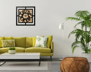 BELLE HORLOGE MURALE DÉCORATIVE AJOURÉE, MANDALA, NOIRE (1) (1) (1) (1) (1) (1) (1) (1) (1) (1) (1) (1) (1) (1) (1) (1) (1)