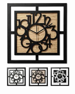 BELLE HORLOGE MURALE DÉCORATIVE AJOURÉE, MANDALA, NOIRE (1) (1) (1) (1) (1) (1) (1) (1) (1) (1) (1) (1) (1) (1) (1) (1) (1)