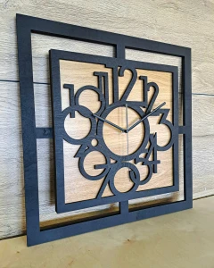 BELLE HORLOGE MURALE DÉCORATIVE AJOURÉE, MANDALA, NOIRE (1) (1) (1) (1) (1) (1) (1) (1) (1) (1) (1) (1) (1) (1) (1) (1) (1)