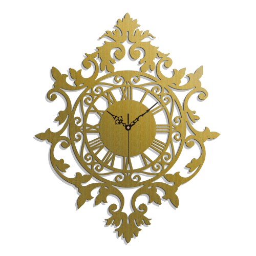 Dekoracyjny zegar ażurowy BENEDICT, VINTAGE STYLE 50 x 62 cm