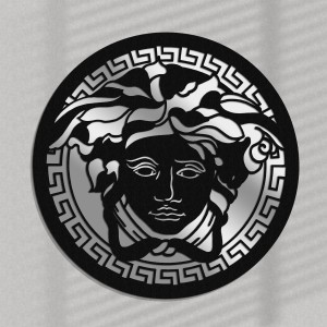 MIROIR DÉCORATIF AJOURÉ, MEDUSA GORGONA, 56 cm
