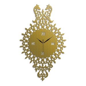 DEKORACYJNY, AŻUROWY ZEGAR ŚCIENNY,KONIE, VINTAGE