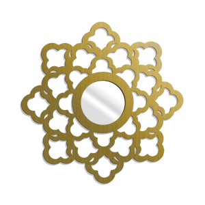 MIROIR DÉCORATIF AJOURÉ, ART DÉCO, MABELLE, 54 cm