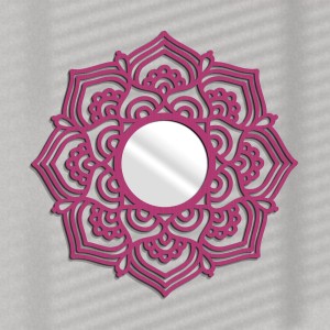 MIROIR DÉCORATIF AJOURÉ MANDALA, 65 cm