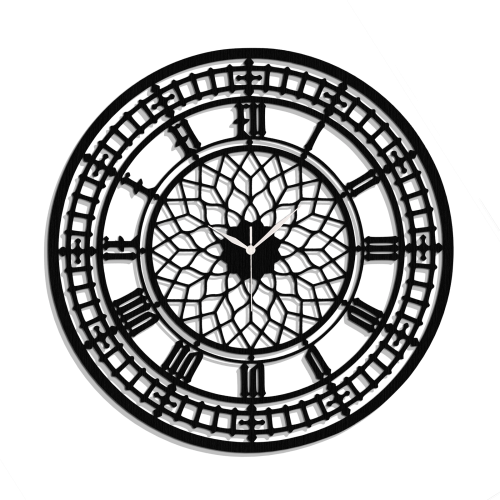 Dekoracyjny zegar wiktoriański, BIG BEN, 60 cm