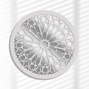 MIROIR GOTHIQUE DÉCORATIF NOTRE DAME, 56 cm