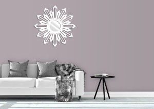 MIROIR DÉCORATIF AJOURÉ SUNBURST, 60 CM