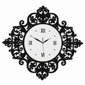 DEKORACYJNY, AŻUROWY ZEGAR , VERONA, VINTAGE, RETRO STYLE