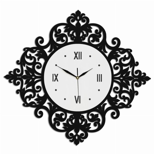 DEKORACYJNY, AŻUROWY ZEGAR , VERONA, VINTAGE, RETRO STYLE