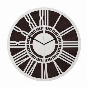 DEKORACYJNY, DWUWARSTWOWY,  ZEGAR LOFTOWY