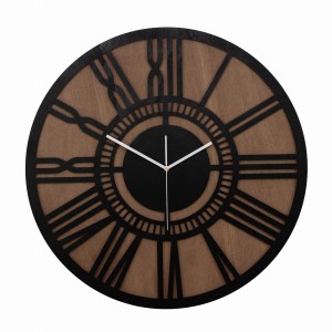 DEKORACYJNY, DWUWARSTWOWY,  ZEGAR LOFTOWY