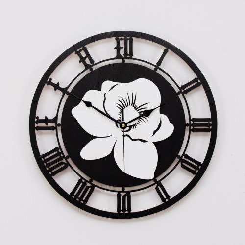 DEKORACYJNY, TROPIKALNY ZEGAR, STORCZYK