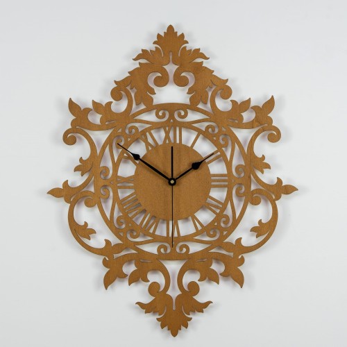 Dekoracyjny zegar ażurowy BENEDICT, VINTAGE STYLE, SOSNA