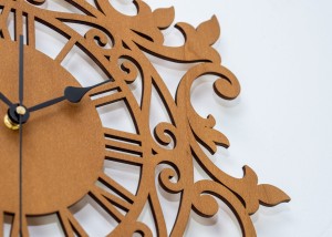 Dekoracyjny zegar ażurowy BENEDICT, VINTAGE STYLE, SOSNA