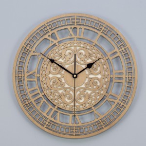 DEKORACYJNY, AŻUROWY ZEGAR WIKTORIAŃSKI, WIĄZ