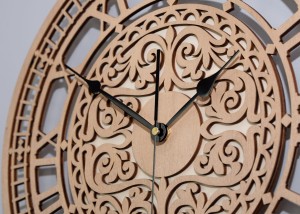 DEKORACYJNY, AŻUROWY ZEGAR WIKTORIAŃSKI, WIĄZ