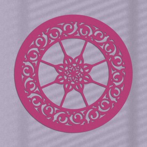 DEKORACYJNY PANEL AŻUROWY, LILIANNE, DEKORACJA ŚCIENNA 3D, ORNAMENT, 60 cm,CZARNY