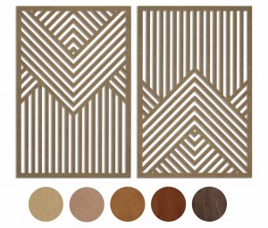 PANNEAUX GÉOMÉTRIQUES DÉCORATIFS 3D, DÉCORATION MURALE MODERNE, TEINTURE