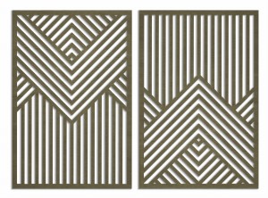 PANNEAUX GÉOMÉTRIQUES DÉCORATIFS 3D, DÉCORATION MURALE MODERNE, TEINTURE