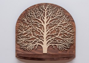 ETAGERE AJOURÉE, ARBRE DE VIE, SOUFFLEUR DE FLEURS, BELLE DÉCORATION