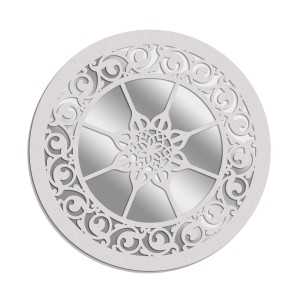 MIROIR DÉCORATIF AJOURÉ LILIANNE, 56 cm