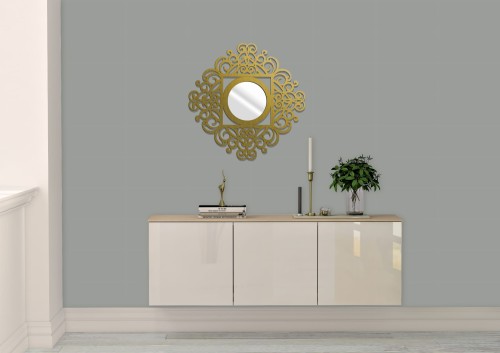 Miroir décoratif ajouré BERNADETTE, 60 CM