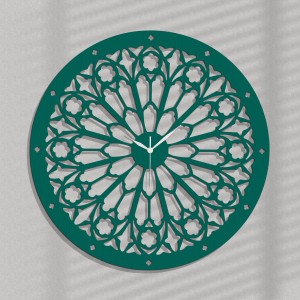 Dekoracyjny zegar ażurowy, NOTRE DAME, GOTHIC STYLE, VINTAGE,60 cm 