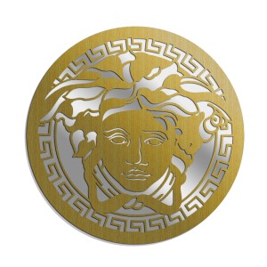MIROIR DÉCORATIF AJOURÉ, MEDUSA GORGONA, 56 cm